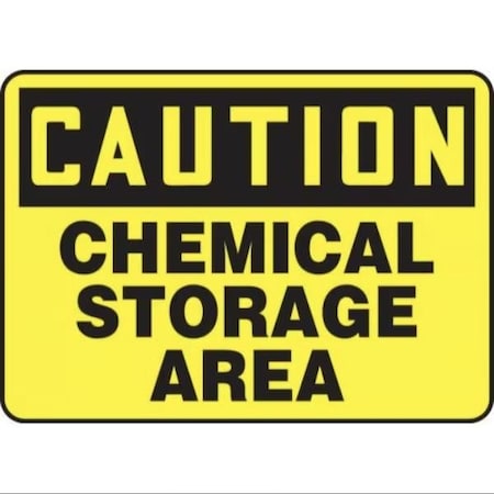 Accuform OSHA CAUTION CHEMICAL SAFETY SIGN MCHL652XL MCHL652XL